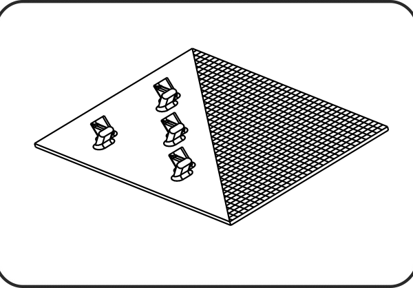 AGRU PE Concrete Protective Liner – Mã 563 Màu đen